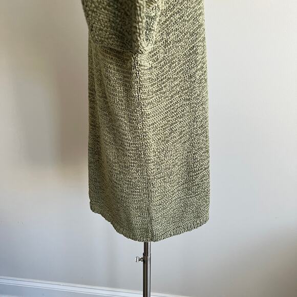 Susan Bristol Casuals Open Weave Tunic Sweater Sage Green Large - Picture 4 of 8